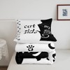 Erosebridal Cat Side & My Side Twin Bedding Set -