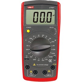 UNI-T UT601 Modern Professional Capacitance Meters Ohmmeters Capacitor Resistor Diode & Continuity Buzzer (UT601)