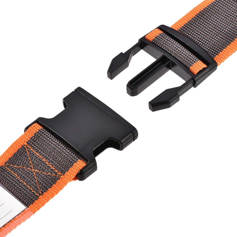 sourcing map Luggage Strap Suitcase Belt with Buckle Label, 2Mx5cm