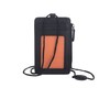 Josephine Osthoff Bonn Lanyard Black Genuine Leather with RFID Protection,