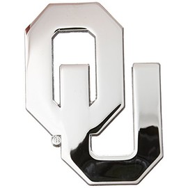 Oklahoma OU Sooners Auto Emblem - Metal
