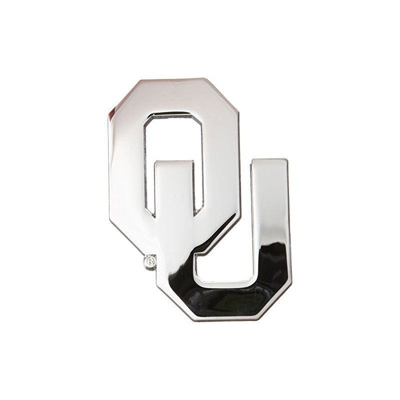 Oklahoma OU Sooners Auto Emblem - Metal