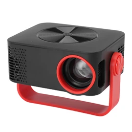 Dpofirs Mini Projector with WiFi, Keystone Correction Outdoor LED Movie Projectors,360° Rotatable, Full HD 1080P Support Video Projector, Compatible with HDMI, USB, AUX (AU Plug)