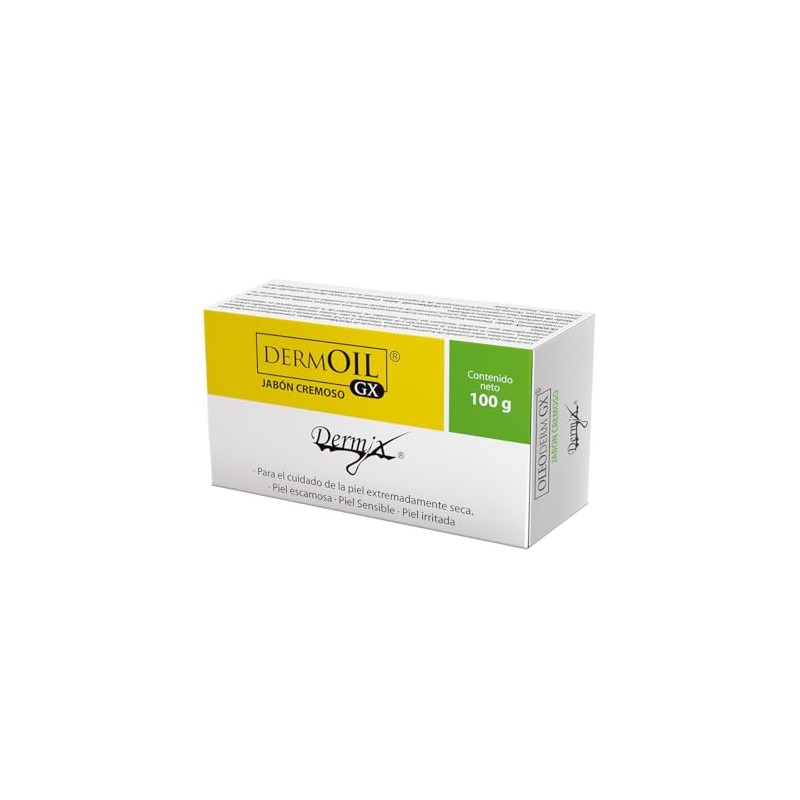 DermOIL GX Jabón cremoso para piel seca (4 PIEZAS)
