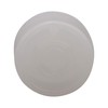 Yibuy 10pcs 2.44x1.2cm White Plastic Electric Guitar Foot Switch Hat