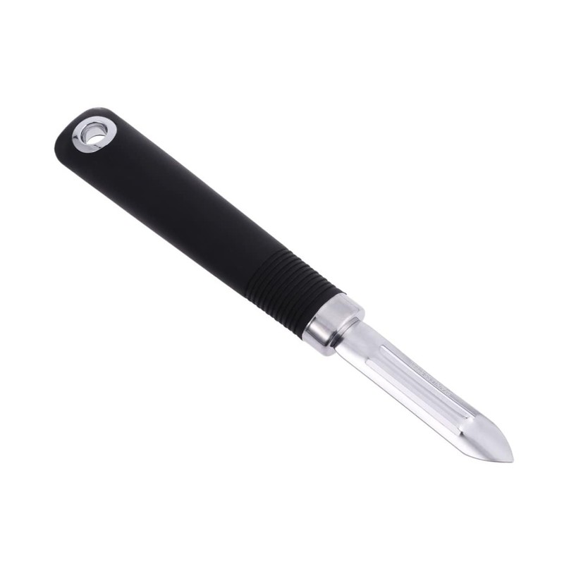 GRIRIW Multifunctional Non Swivel Stainless Steel Peeler for Fruits Vegetables