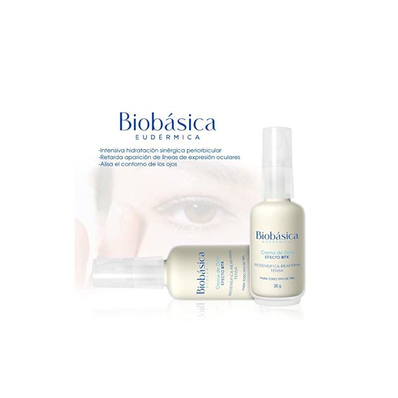 Crema de ojos con efecto BTX Uso día y noche