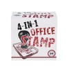 4 in 1 Rubber Stamps - Funny Phrases for Office