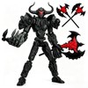 Navoxa 8in 3D Printed Articulated Dummy Robot Action Figures 13