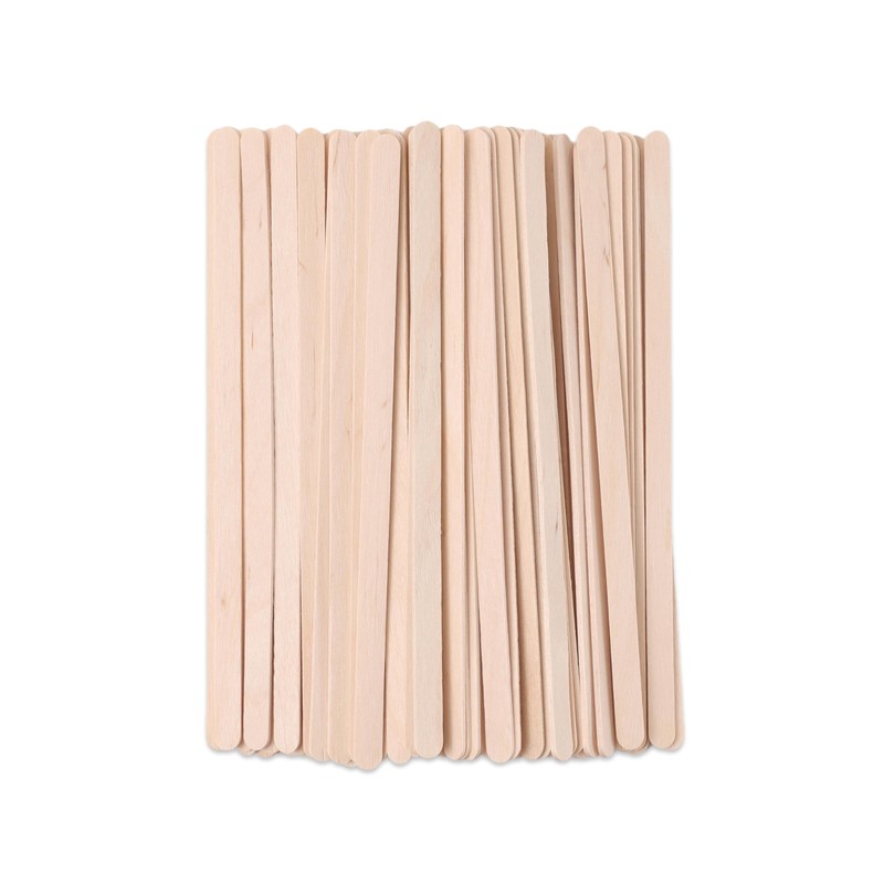200/500/1000pcs Wood Craft Sticks Eyebrow Waxing Sticks Small Face Wax