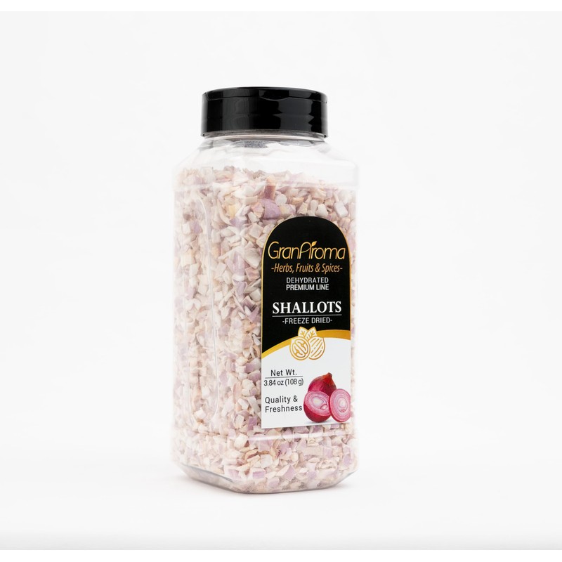GranAroma Freeze Dried Shallots, Savory Flavor, Sauces & Soups, Versatile