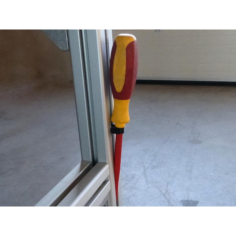 Clips for Cable Attachment to Construction Profile Quick Attachment with