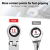 Pilida 1/2 Inch Ratcheting Combination Wrench 12 Point SAE Flex