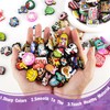 50Pcs Silicone Focal Beads for Pens, Random Cute Character Focal