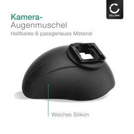 CELLONIC Viewfinder Eyecup Compatible with Sony Alpha 7 Eyepiece, Viewfinder Eye Cup Eyepiece, Camera Anti-Glare Camera Eyepiece