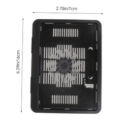 SEWACC Laptop Cooling Pad Silent Radiator Stand Heat Dissipation USB Charging for Gaming Laptop
