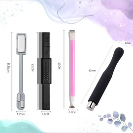 Zasjon 16 Stück Nail Art Werkzeug Magnetstift DIY Magic 3D Magnet Stick, Verwendung mit Cat Eye UV Gel Pulver oder Nagellack, Nail Magnet Tool Nagel Magnet Stick Tool Set,für Profis und Anfänger