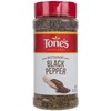 Tone's Restaurant Black Pepper, 8.00 Ounce