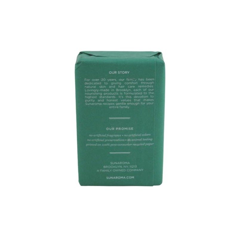 Sunaroma Soap Bar Eucalyptus With Tea Tree + Ginger 8