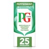 PG Tips Teabags Peppermint, Individually Wrapped Tea Bags, 25 Herbal