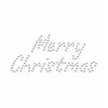 Rhinestone Genie RT4-HOL112 Merry Christmas 6" Magnetic Rhinestone Stencil, Flexible