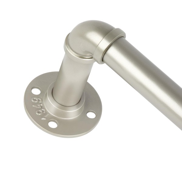 SOMINS 1 Inch Curtain Rods for Windows 72 to 144,