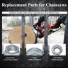 Haishine Bar Studs & Bar Nuts Kit for Husqvarna 136