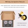 2pcs 8mm M8 X1.5 Motorcycle Swing arm Sliders Spools for