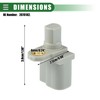 A ABSOPRO Car ABS Speed Sensor for Ford Focus III