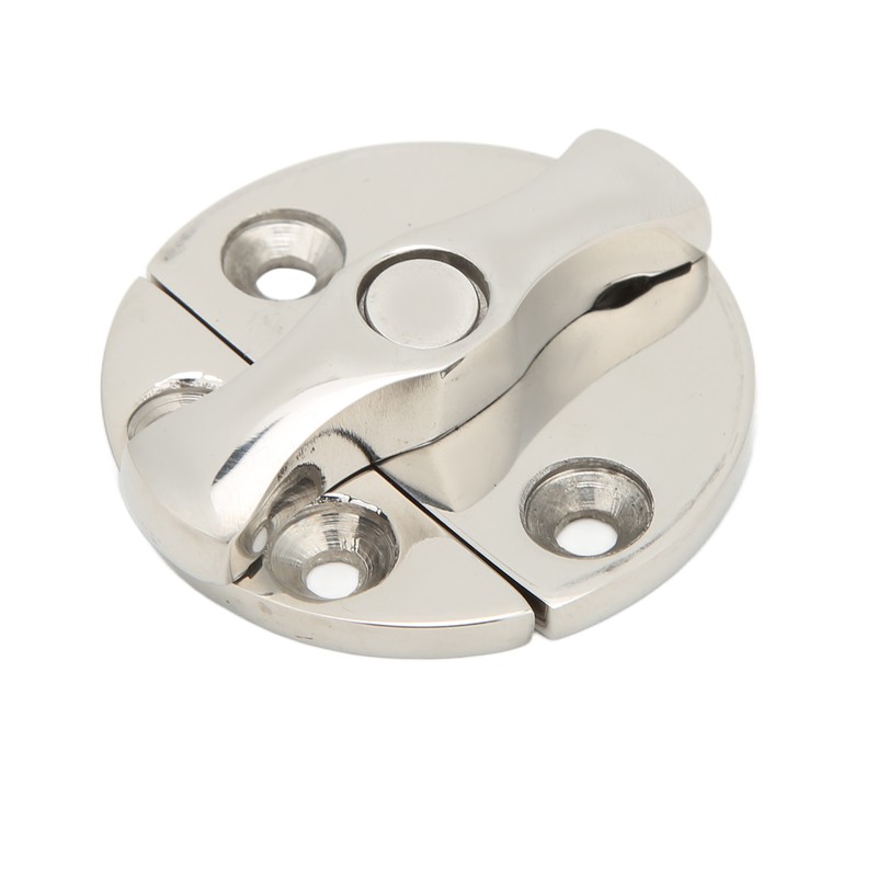 Boat Door Catch Latch Round 45mm 180° Rotation 316 Stainless