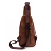 Leathario Chest Bag Shoulder Bag Men Genuine Leather Shoulder Bag