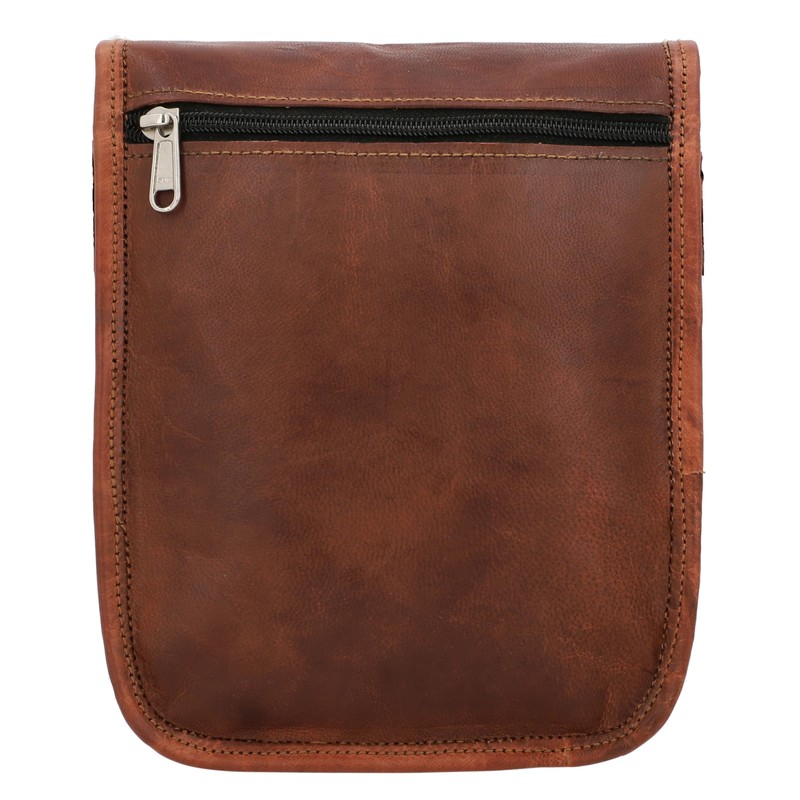 Gusti Sabina Women's Shoulder Bag Small Vintage Brown Leather, brown