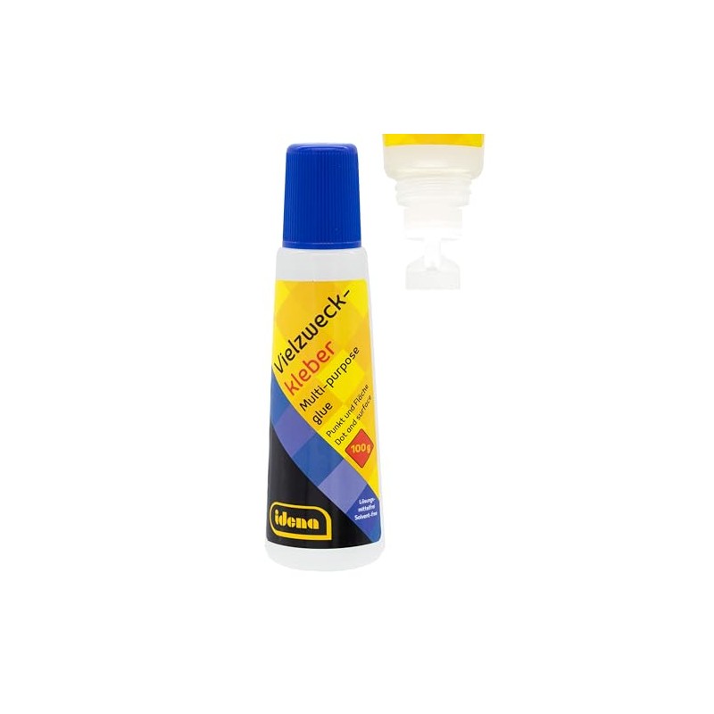 Idena 634136 - Colla multiuso, 100 g, flacone