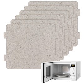 6Pcs Microwave Oven, Universal Microwave Waveguide Cover, Cuttable Repair Parts for Microwave Ovens, Easily Cut to Fit(10.8x10 cm)