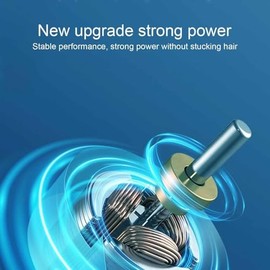 Electric Hair Clipper for Precise Trimming, Hair Trimmer, 3MM/6MM/9MM/12MM Guide Comb for Better Control, R-Shaped Acute Angle, Beard Trimmer for Barbers, Stylists