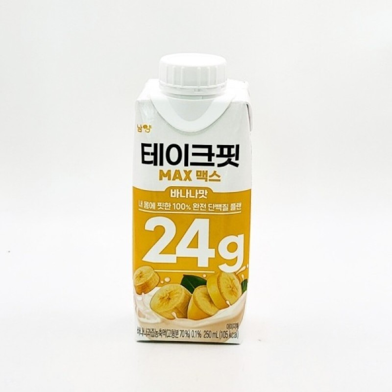 Namyang Take Fit Max Banana Flavor 250ml 12 packs /