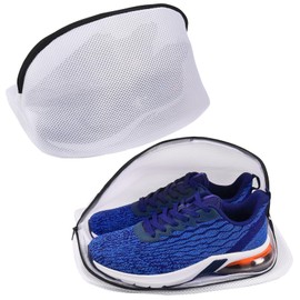 Vivifying Shoes Washing Bags, Set of 2 Mesh Shoes Laundry Bag with Zip Closure for, Socks, Bras