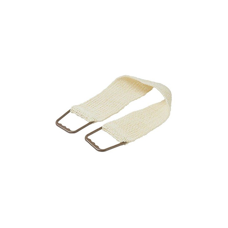 1x BEHREND Sisal Massage Cleansing Body Care Back Strap Scrubber