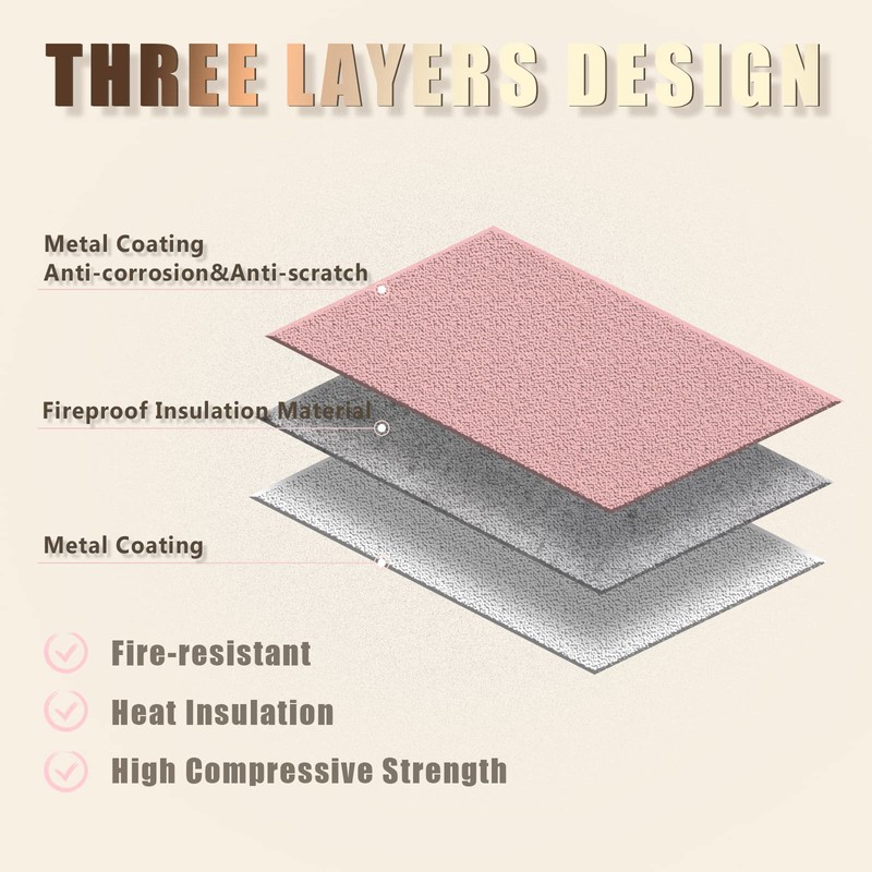 xydled Fire Resistant Safe Fire Safe Box with Key Lock