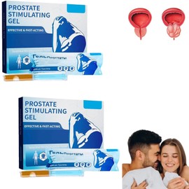 Kaminii 2 Box(10pcs) Prostate Stimulating Gel, Prostate Herbal Gel, Prostate Health and Reclaim Vitality, Effective & Fast-Acting