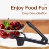 Cherry Pitter, Cherry Stoner Remover with Stainless Steel Rod, Olive
