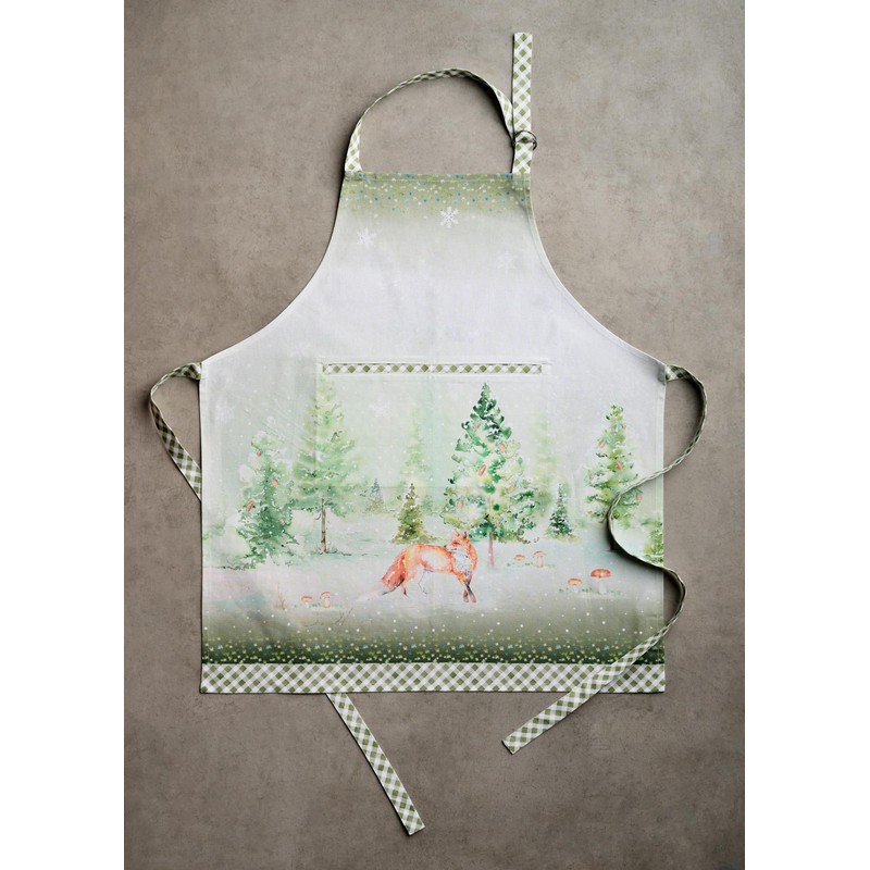Maison d' Hermine Winter Mornings 100% Cotton 1 Piece Kitchen