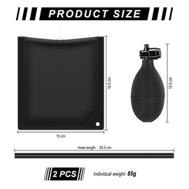 YOYEAH Mounting Cushion Air Cushion Set of 4 Reusable Mounting Cushions for Gentle Lifting of Furniture and Doors as well as Window Mounting - Maximum Load 200 kg