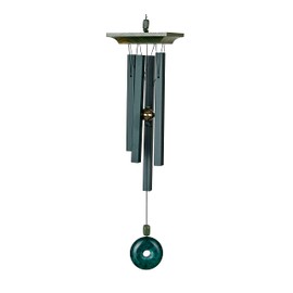 Woodstock Chimes Signature Collection, Woodstock Jade Chime, 22'' Decor Designs Wind Chimes for Outdoor, Patio, Home or Garden Décor (JC)
