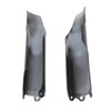 2Pcs Front Fork Tube Cover Glossy Black for CRF250R CRF250X