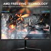 CRUA 24” Curved Gaming Monitor, 180Hz/144Hz FHD 1080P, Support 120%