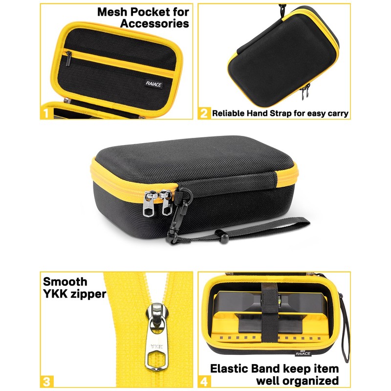 RAIACE Hard Storage Case Compatible with Franklin Sensors ProSensor 710PRO