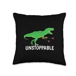 Occupational Therapy Therapist Gifts Co. OT Rex Occupational Therapy Therapist OTAs Healthcare Gift Throw Pillow, 16x16, Multicolor