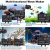 fishkeeper Aquarium Wave Maker, 1600GPH Adjustable Submersible Aquarium Powerhead with