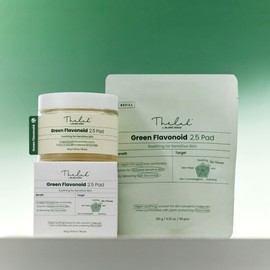 [180pcs/Calming Pad] The Lab by Blanc Dou Green Pla Calming Toner Pad Set 90pcs + Refill 90pcs